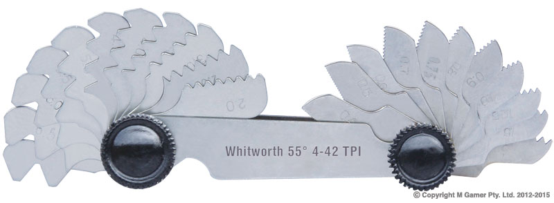 55? Whitworth Thread Gauge